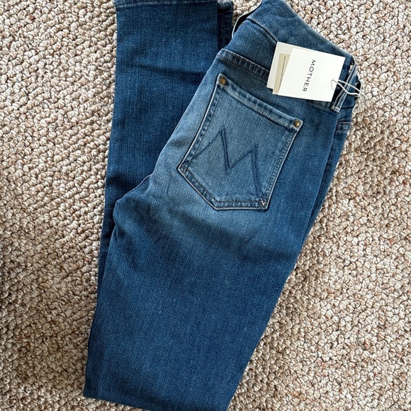 MOTHER Indigo Denim Pants - Picture 2 of 4